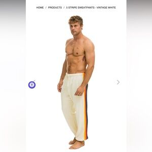 Aviator Nation men’s sweatpants. Size Medium.